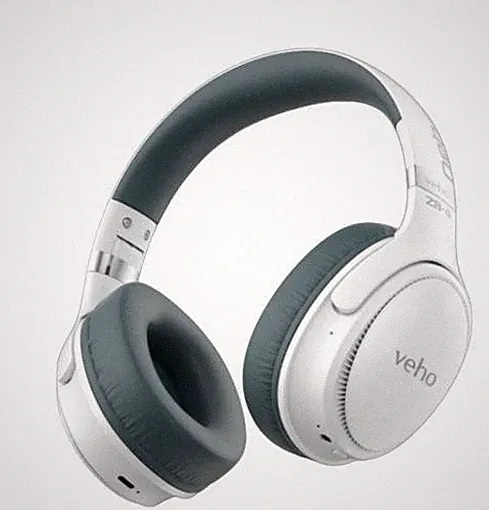 Veho ZB-4 NEB Bluetooth Kopfhörer 36H USB-C Faltbar Mic