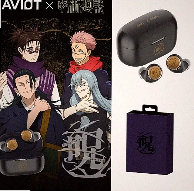 Versand OCT Jujutsu Kaisen AVIOT Wireless Ohrhörer mit speziellem Voice Curse...
