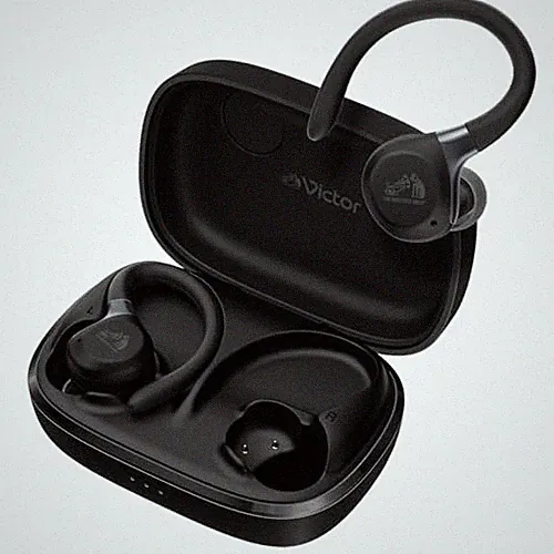 Victor HA-EC77T True Wireless Bluetooth Sport Ohrhörer Schwarz JVC R872443