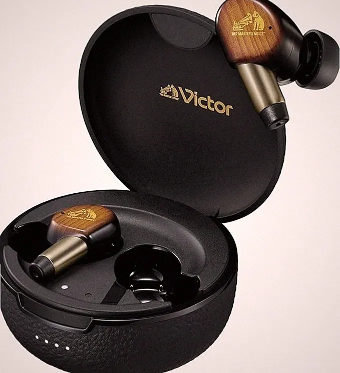 Victor WOOD Master Kopfhörer Bluetooth Sunburst Brown HA-FW5000T-T