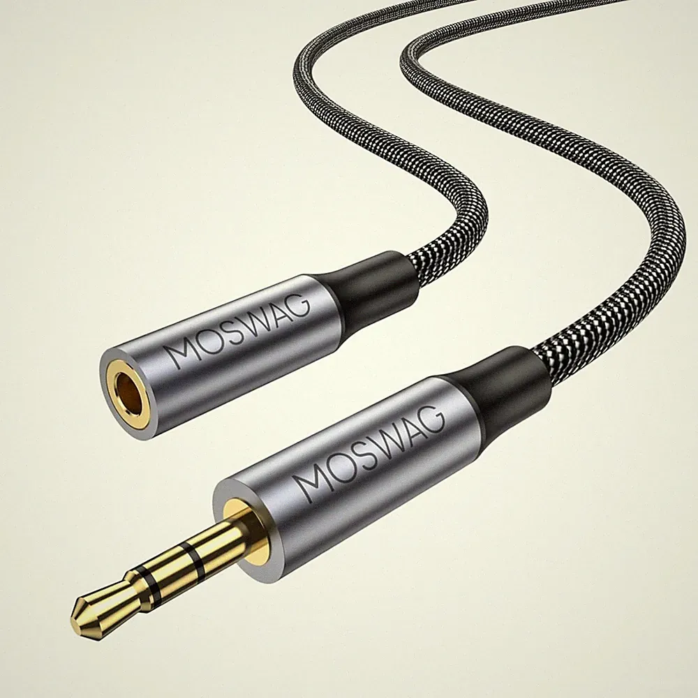 Vielseitiger 2,5 mm auf 3,5 mm Klinkenadapter für Kopfhörer und Mobilgeräte