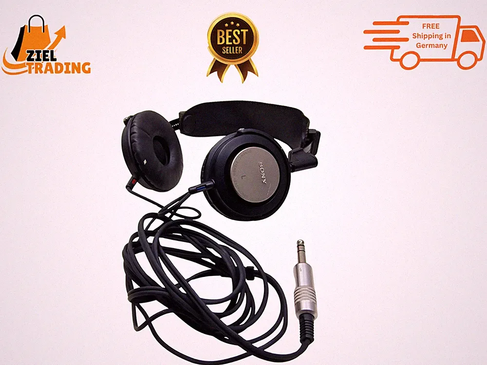 Vintage Sony DR-Z6 Stereo Kopfhörer Dynamisch Over-Ear 6.35mm Klinke - Getestet