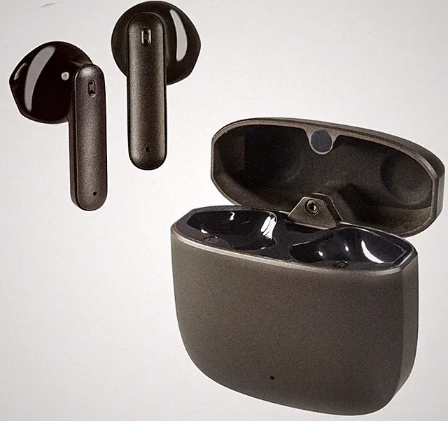 Vivanco Metal Pair In-Ear Bluetooth Kopfhörer Kabellos TWS 4,5 h Laufzeit