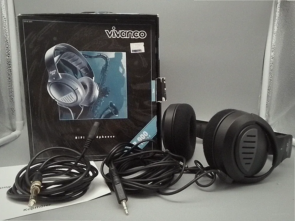 VivancoHifi Stereo Kopfhörer Model SR 900,mit Karton,Vintage