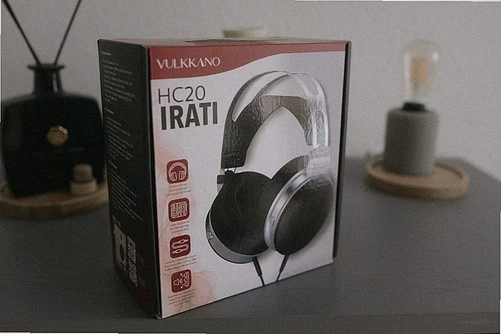 VULKKANO HC20 IRATI Over-Ear-Studio-Kopfhörer – 50 mm Treiber, neuwertig