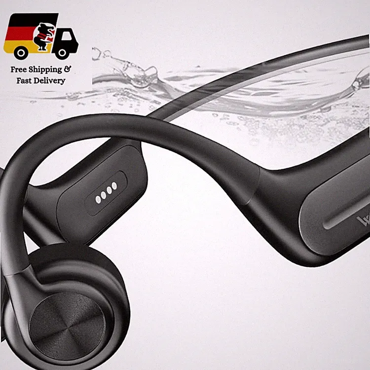 Wantek Bluetooth 5.3 Knochenschall Kopfhörer Wasserdicht 32