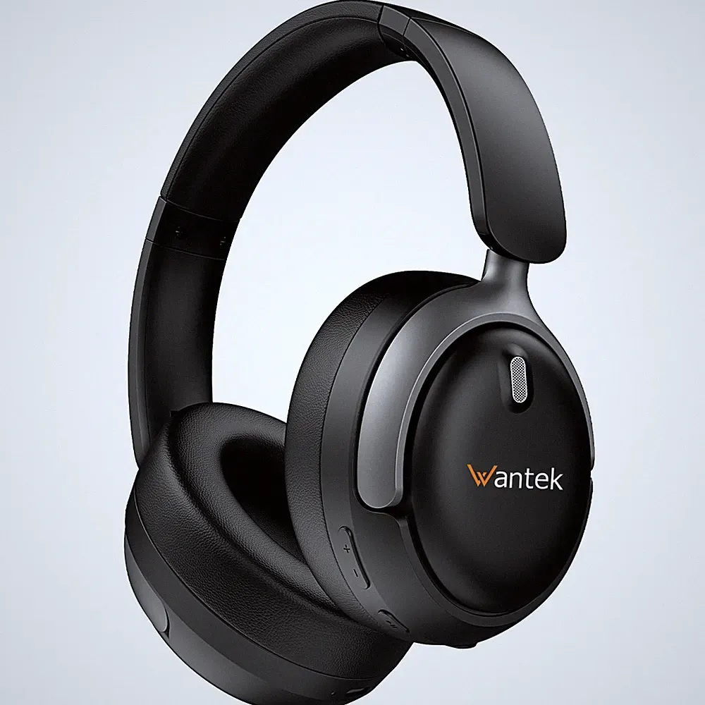 Wantek Over-Ear-Kopfhörer mit aktiver GÜ Faltbar HiFi Sound Bluetooth Headphone