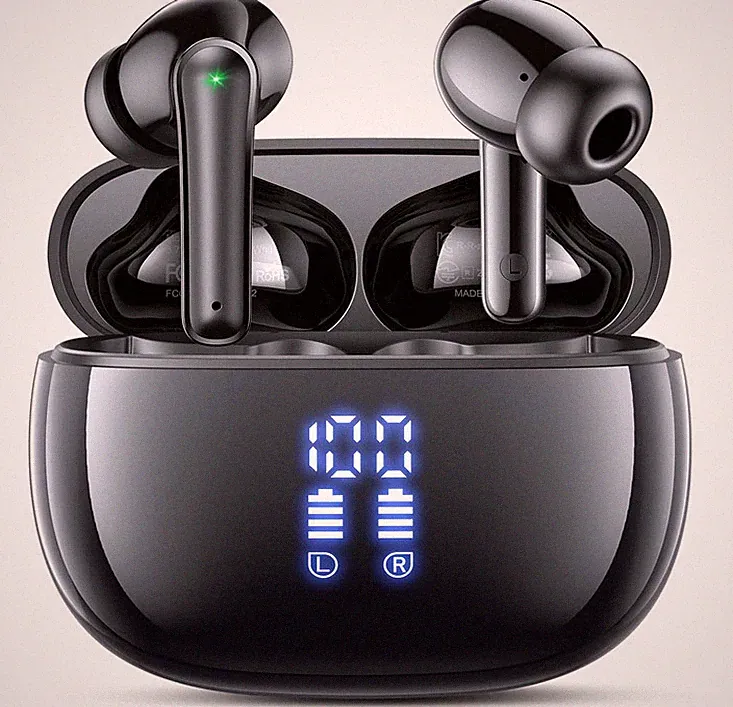 Wasserdicht TWS 2 In-Ear Bluetooth Kopfhörer Headset mit ANC Wasserschutz IPX7