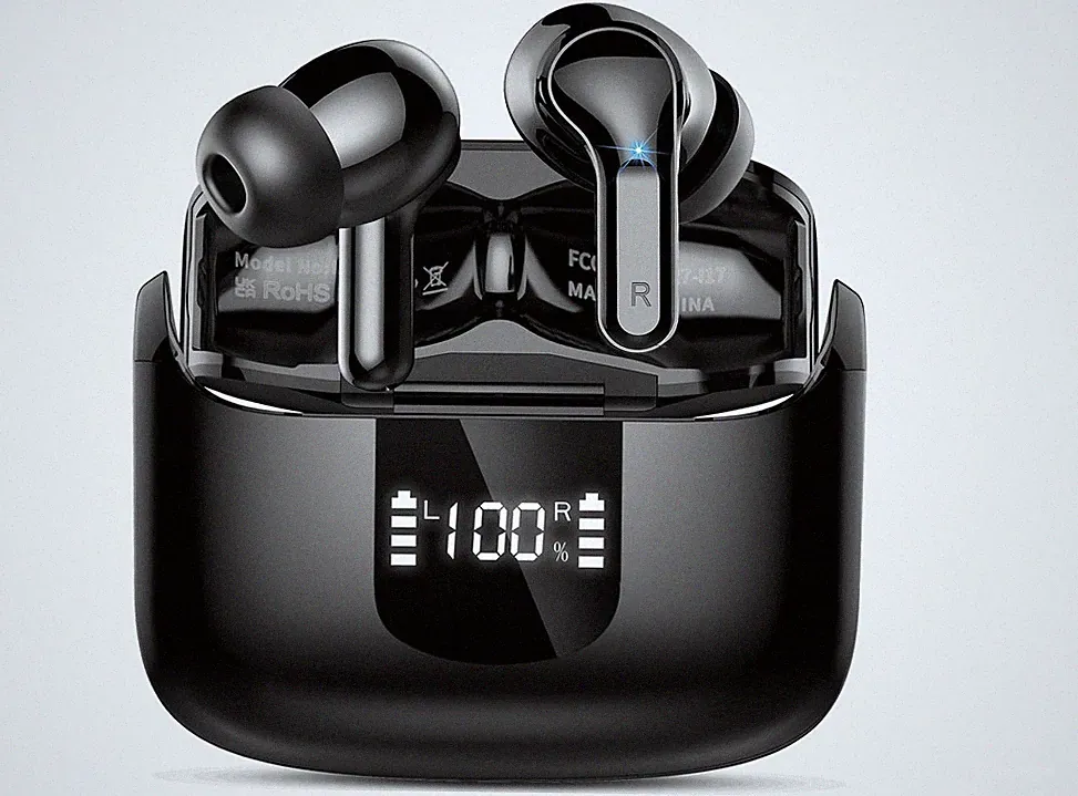 Wasserdicht TWS 2 In-Ear Bluetooth Kopfhörer Headset mit ANC Wasserschutz IPX7