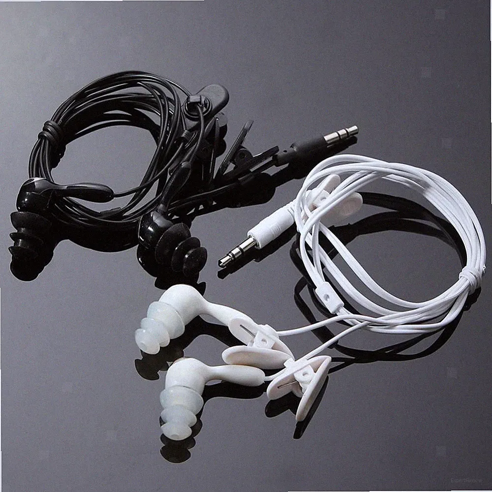 Wasserdichte 3,5 mm Stereo Kopfhörer zum Schwimmen, MP3 Radio