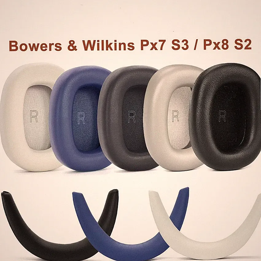 Weiche Ohrpolster Kissenhülle für Bowers & Wilkins PX7 S3 / PX8 S2 Kopfhörer