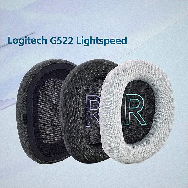 Weiche Ohrpolster Kissenhülle für Logitech G522 Lightspeed Wireless Kopfhörer