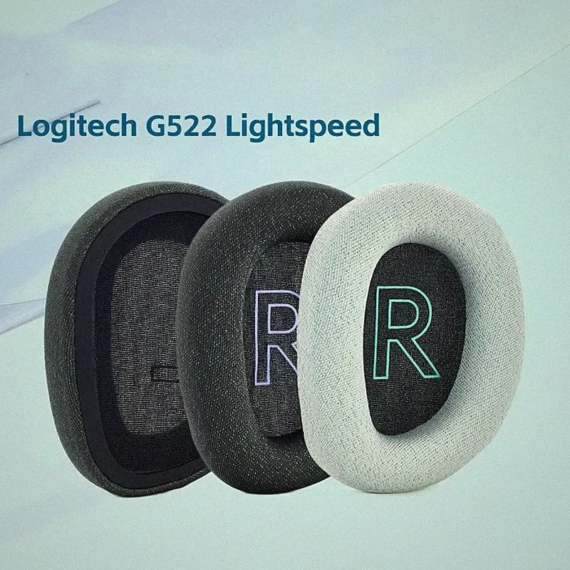 Weiche Ohrpolster Kissenhülle für Logitech G522 Lightspeed Wireless Kopfhörer