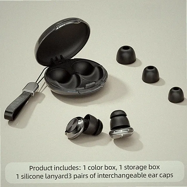 Weiche Silikon 3 in 1 Noise Cancelling Schlaf Ohrstöpsel mit verstellbarer Pass