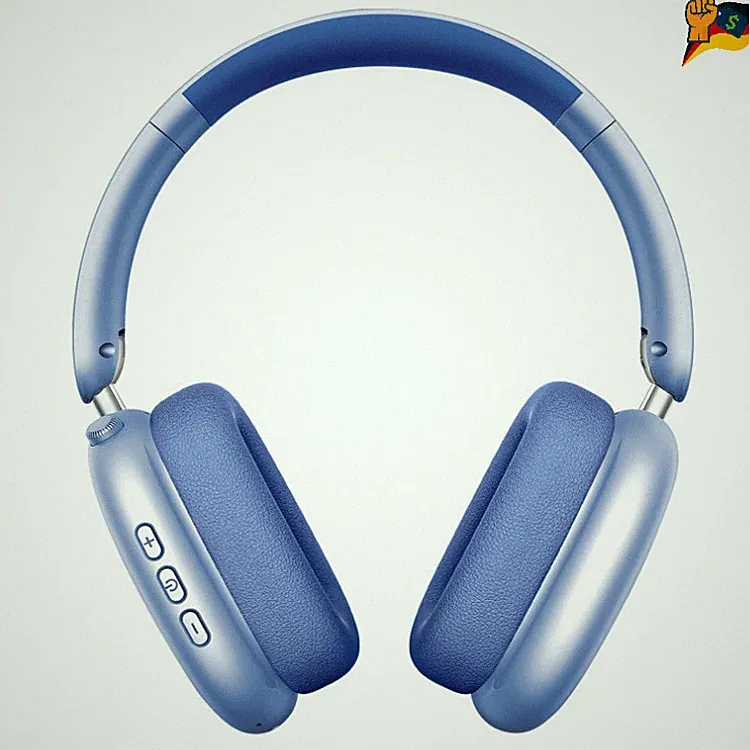 Wentronic Y01 Over-Ear-Kopfhörer, Bluetooth 5.3, 40 mm Treiber, 48h, ANC