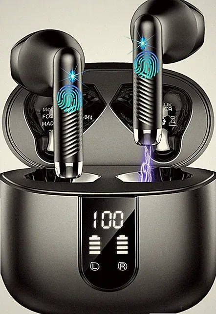 Wireless Earbuds, Bluetooth 5.4 Kopfhörer In Ear NEU Kabellose Ohrhörer
