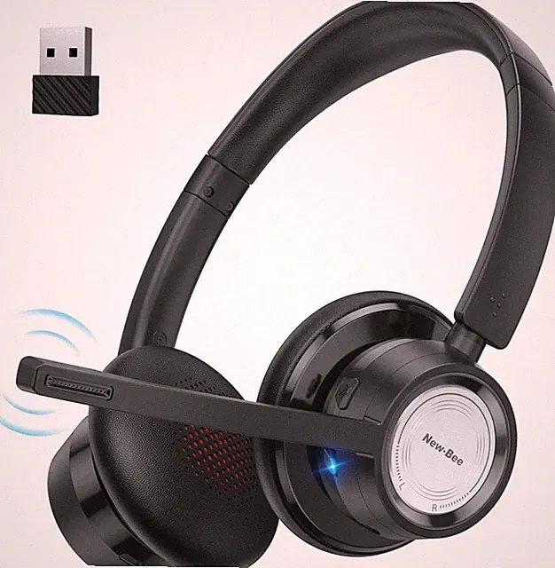 Wireless Headset 20H Sprechzeit Bluetooth V5.0