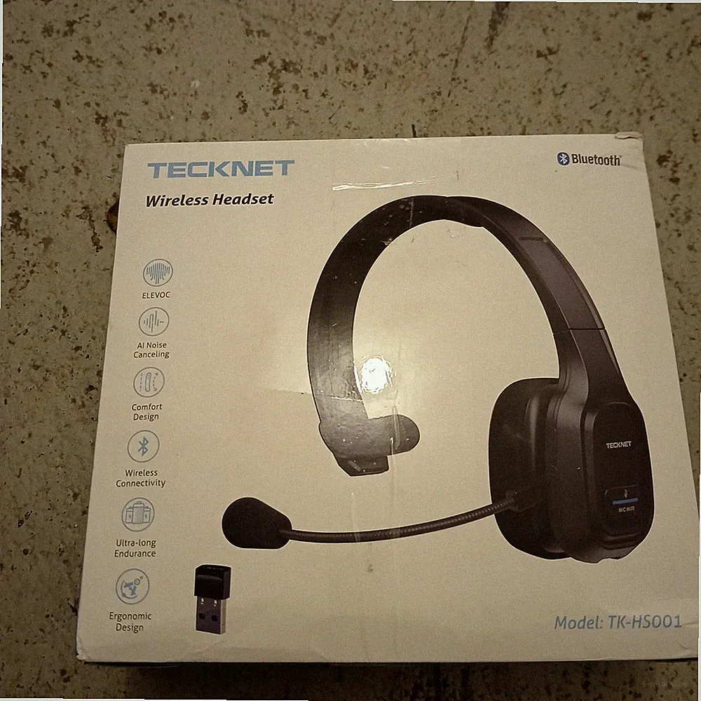 Wireless Headset Kopfhörer Tecknet