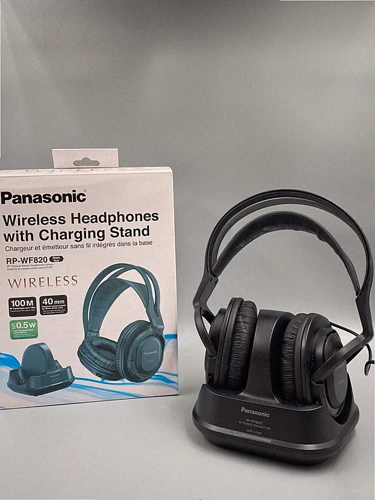 * WIRELESS OVER EAR KOPFHÖRER PANASONIC RP-WF820 LADESTATION