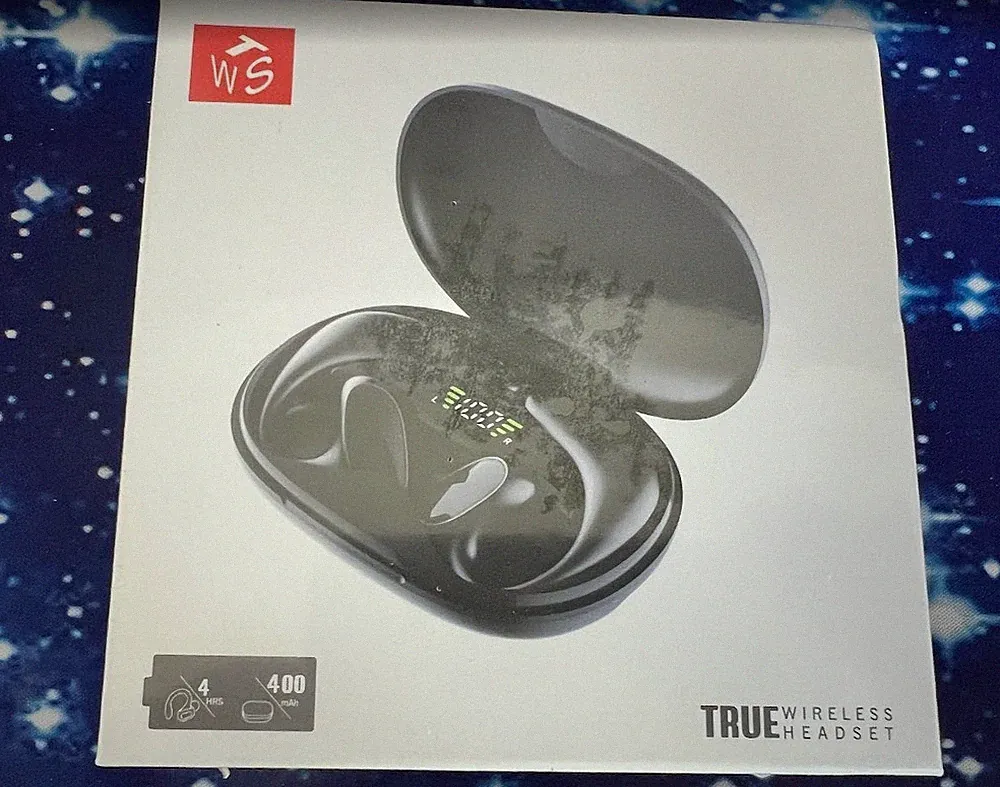 🎧 WS True Wireless Kopfhörer — Neu & Eingeschweißt