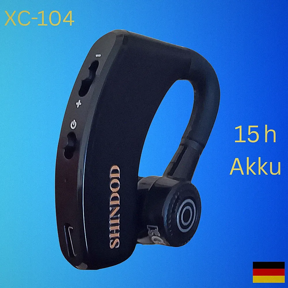 XC‑104 Bluetooth Headset ideal für Büro, Callcenter, unterwegs