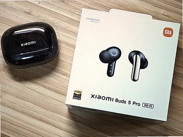 Xiaomi Buds 5 Pro Schwarz Kopfhörer WLAN Noise Cancelling