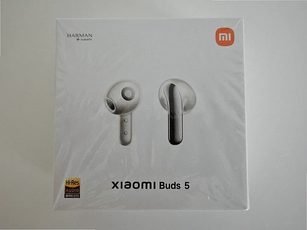 Xiaomi Buds 5 Titan Gray Bluetooth In-Ear Kopfhörer ANC HARMAN Top Zustand OVP