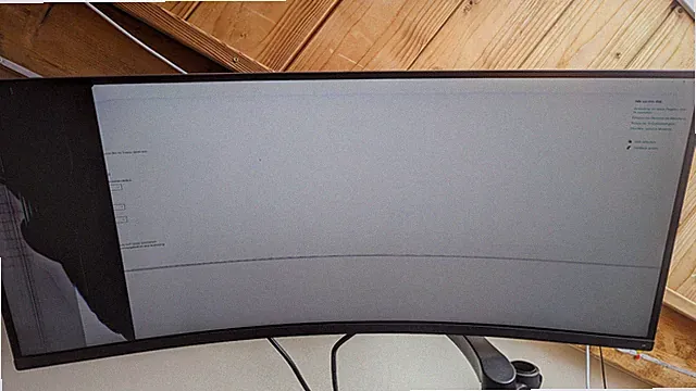 Xiaomi Mi Curved Gaming Monitor 34 Zoll XMMNTWQ34 DEFEKT inkl. Standfuß & OVP