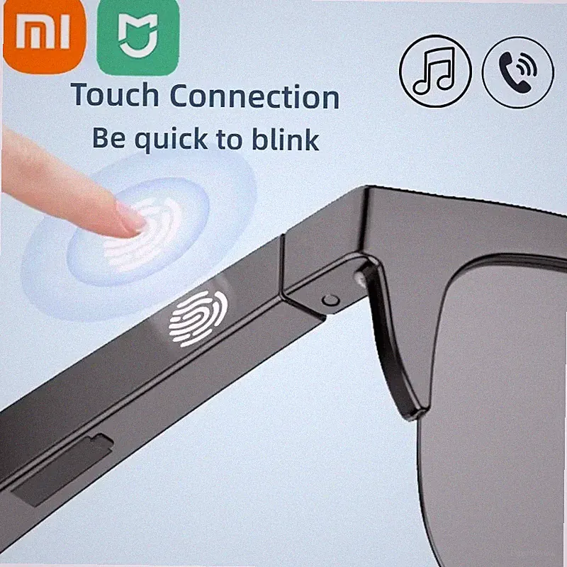 Xiaomi MIJIA Smart Sonnenbrille Gläser Bluetooth Anruf Outdoor Sport Kopfhörer
