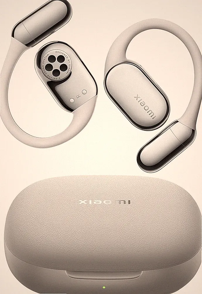 XIAOMI OpenWear Stereo Pro, Offene Kopfhörer, 45h Akku, Titan-Grau