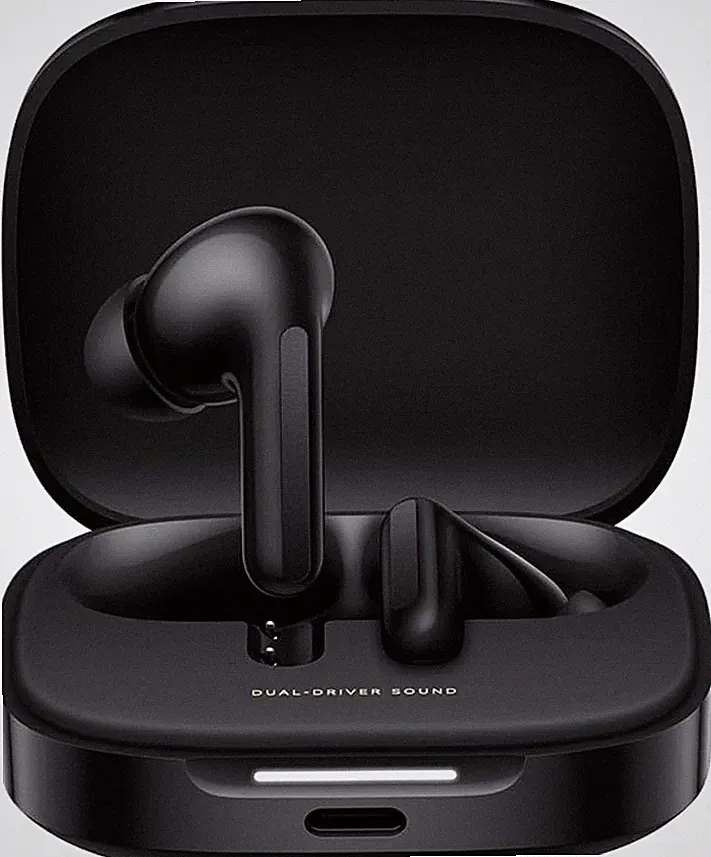 Xiaomi Redmi Buds 6 – kabellose Bluetooth 5.4 TWS Kopfhörer-Ohrhörer in Schwarz