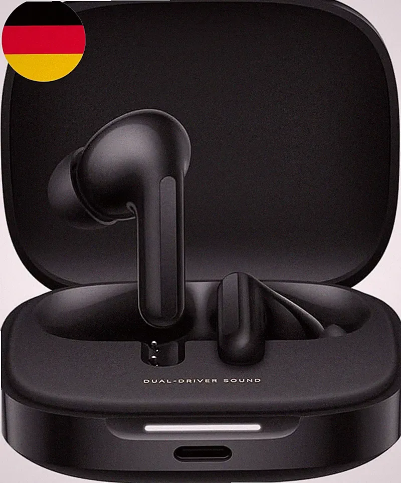 XIAOMI Redmi Buds 6 – Kabellose Bluetooth-In-Ear-Kopfhörer, Dual-Treiber, Immers