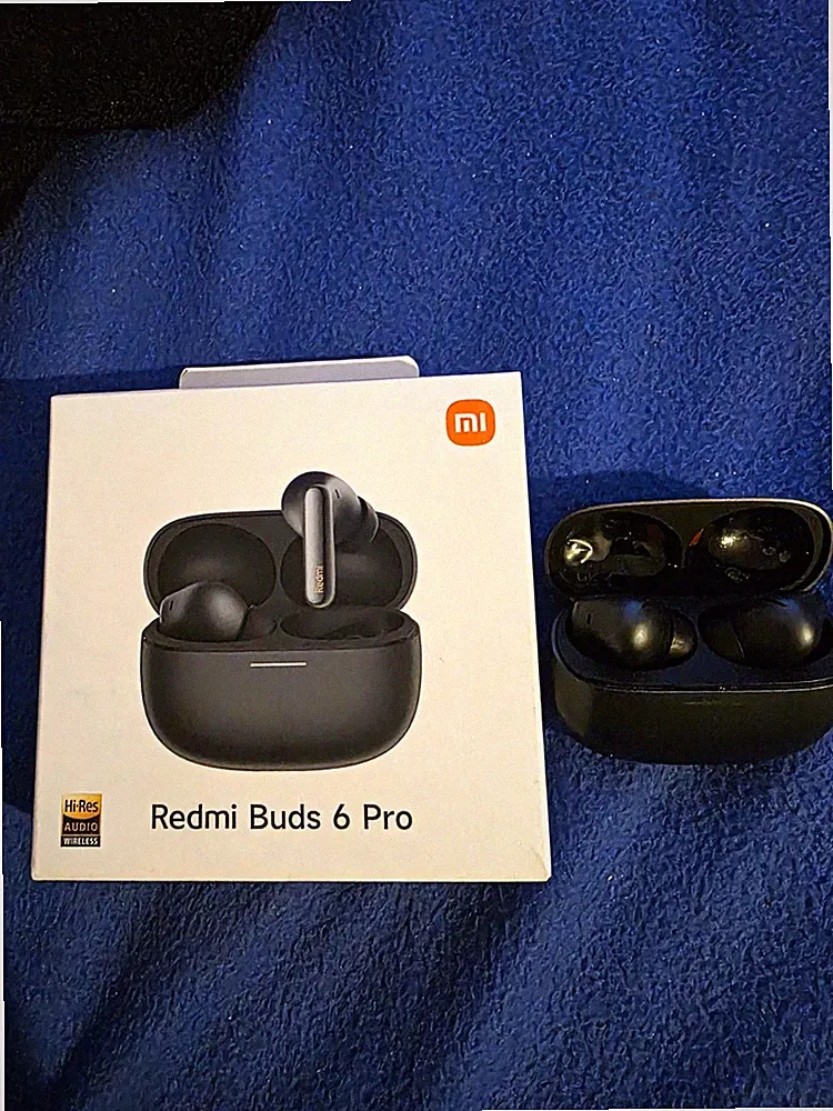 Xiaomi Redmi Buds 6 Pro In-Ear True Wireless Bluetooth Kopfhörer Schwarz