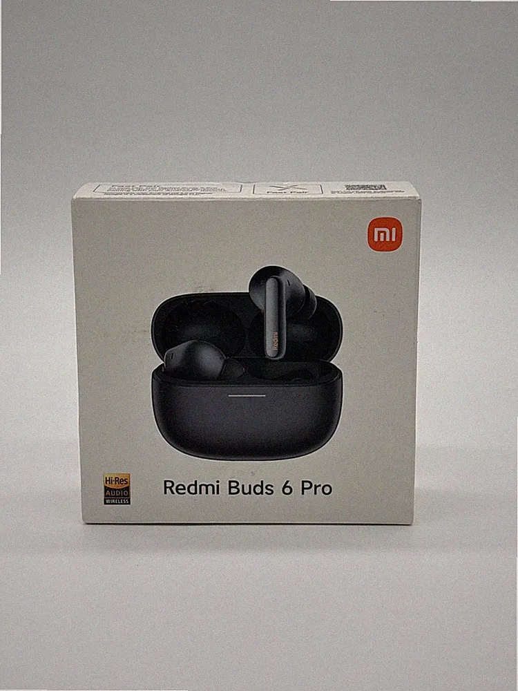 Xiaomi Redmi Buds 6 Pro – Kabellose In-Ear-Kopfhörer mit ANC, Schwarz