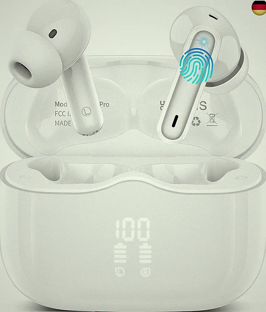 xinwld Bluetooth Kopfhörer, Kopfhörer Kabellos Bluetooth 5.3 In Ear Kopfhörer mi