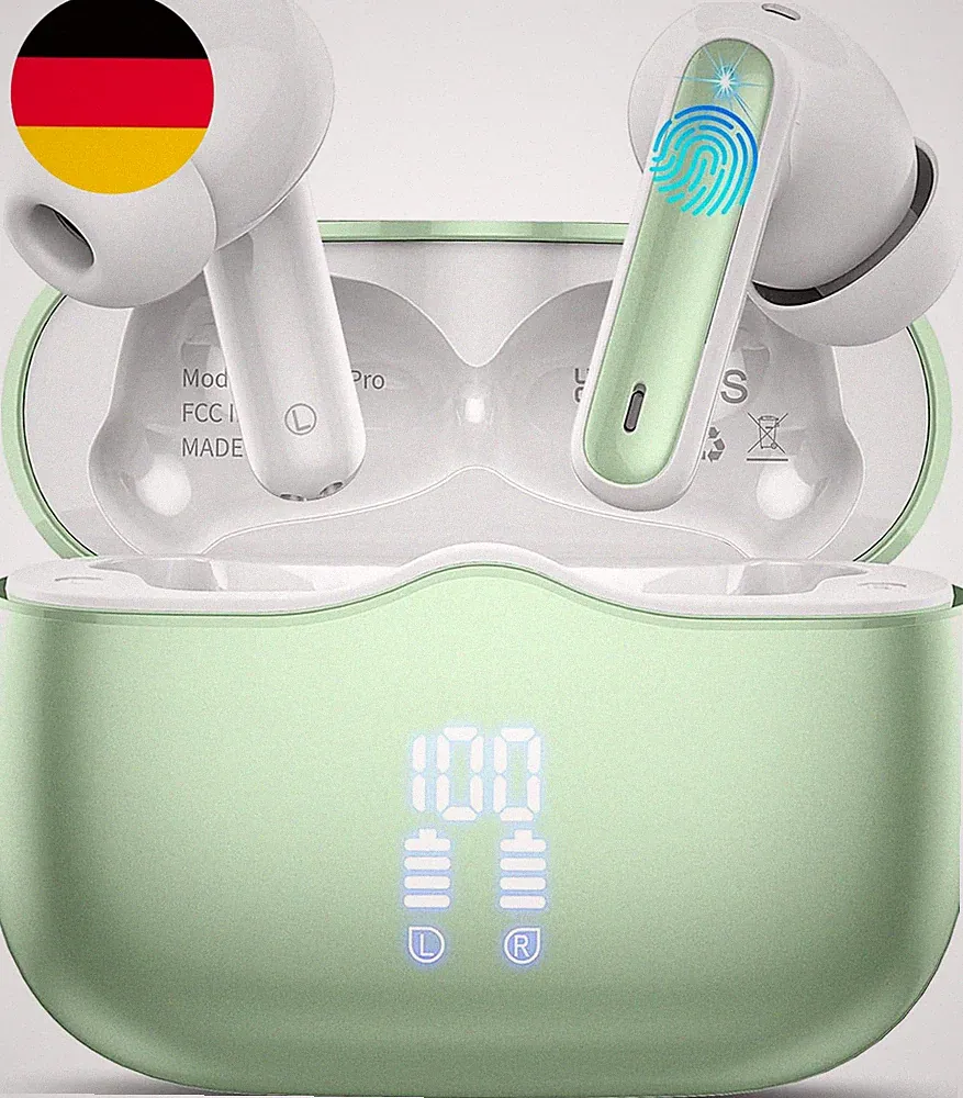 Xinwld Bluetooth Kopfhörer, Kopfhörer Kabellos Bluetooth 5.3 in Ear Kopfhörer Mi