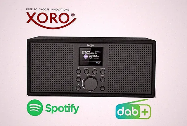 XORO DAB 700 IR Stereo Internet Radio 2x 10W DAB+/UKW WLAN Bluetooth Spotify USB