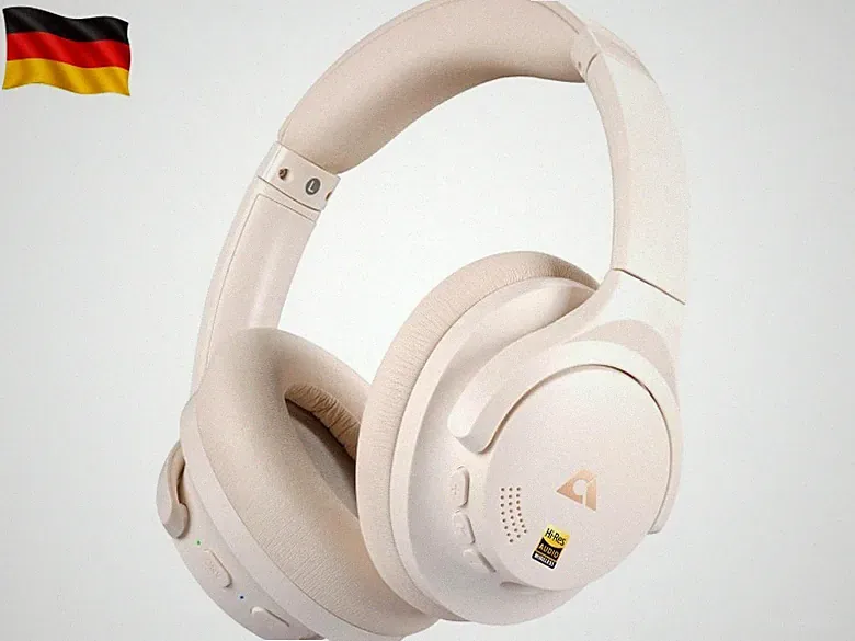 Y8+ Hybrid Active Noise Cancelling Kopfhoerer Over-Ear Bluetooth 6.0 Kopfhörer