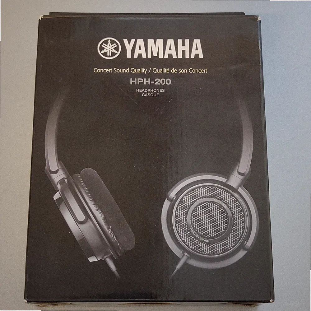 Yamaha HPH 200 On-Ear-Kopfhörer mit Kabel schwarz