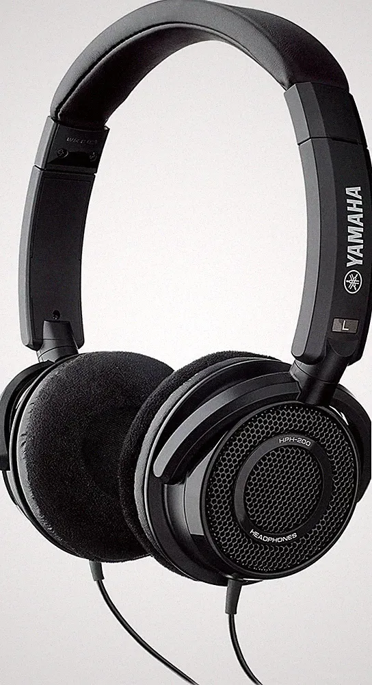 Yamaha HPH-200 Open-Air Dynamic Kopfhörer Schwarz Kabelgebunden On-Ear...
