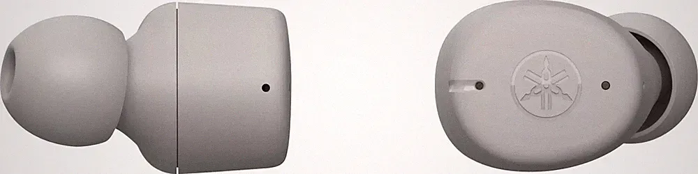 Yamaha TW-E3C BE True Wireless Earbuds Beige Bluetooth Ohrhörer Kopfhörer, beige