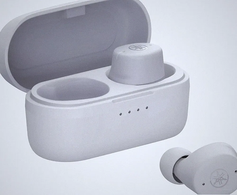 Yamaha TW-E3C GRAY True Wireless Earbuds Bluetooth Ohrhörer Kopfhörer, grau