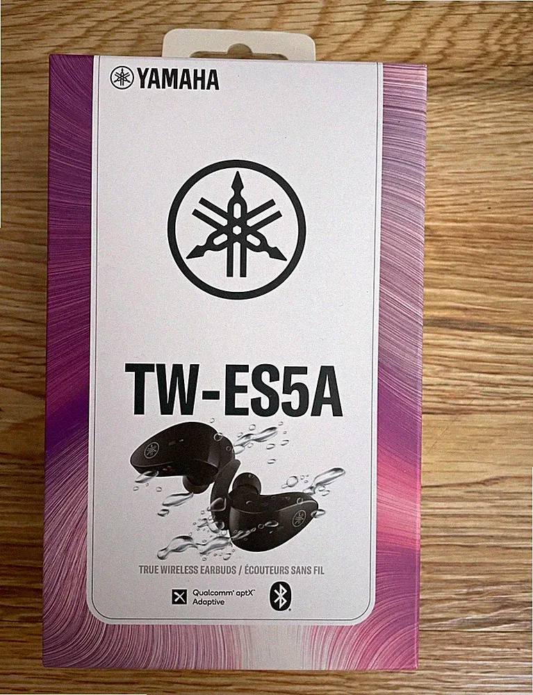 Yamaha TW-ES5A In-Ear True Wireless Bluetooth Kopfhörer wasserfest Schwarz