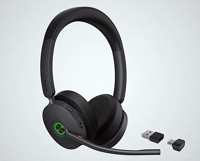 Yealink BH 74 UC Headset - Bluetooth, Hybrid ANC, 32h Talk Time, USB-C/A, 50m Ra