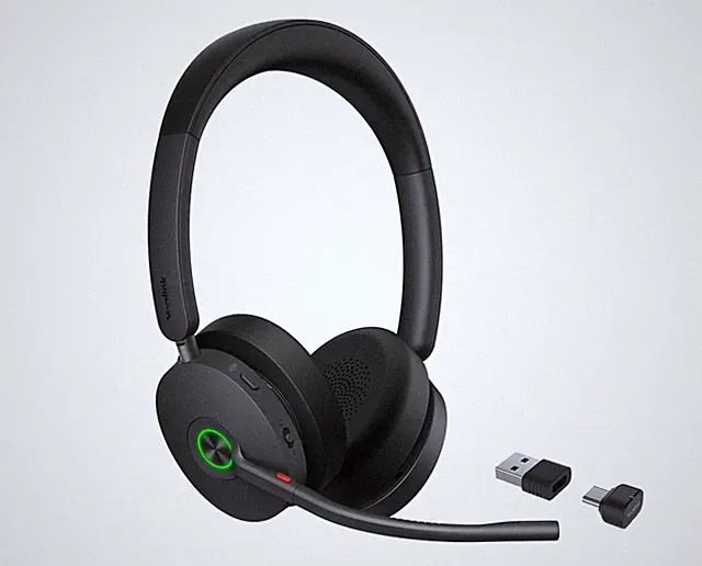 Yealink BH 74 UC Headset with Charging Stand - Bluetooth, Hybrid ANC, 32h Talk T