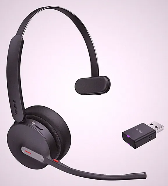 Yealink Headset WH64 Hybrid Mono Teams