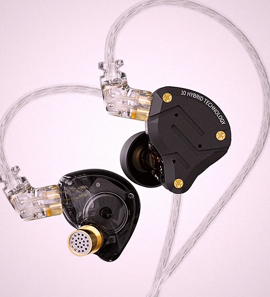 Yinyoo ZS10 Pro In-Ear Monitor 4BA 1DD Hybrid-Treiber 3,5mm Kabelgebunden